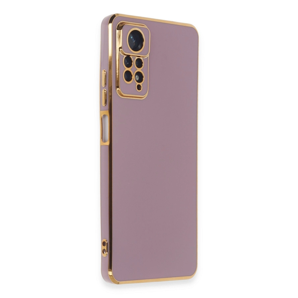 BUĞZ Xiaomi Redmi Note 12 Pro 4g Kılıf Volet Silikon - Mor