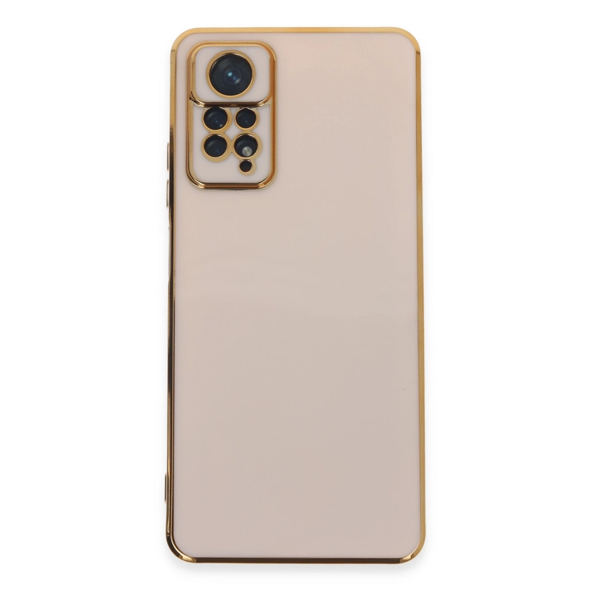 BUĞZ Xiaomi Redmi Note 12 Pro 4g Kılıf Volet Silikon - Pembe