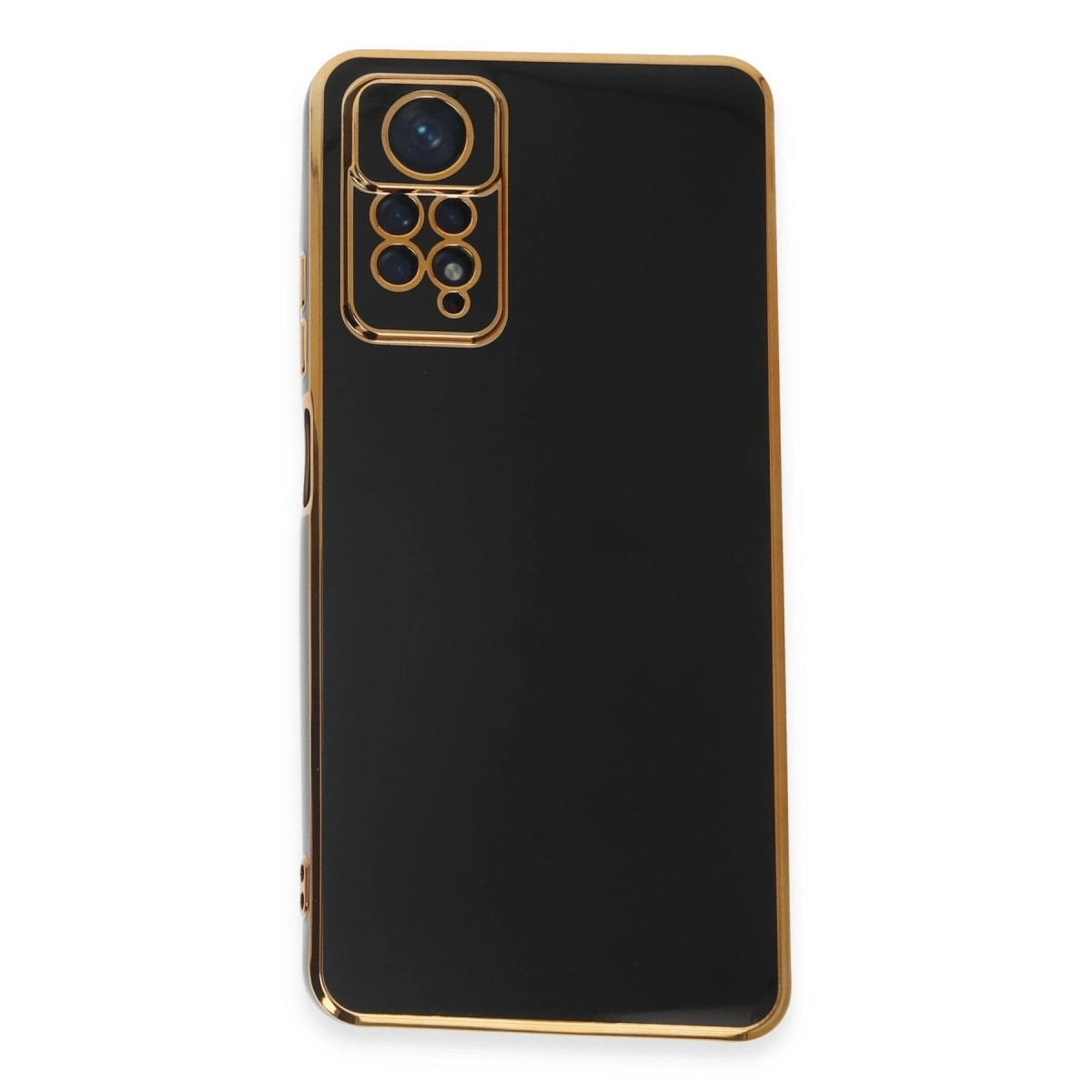 BUĞZ Xiaomi Redmi Note 12 Pro 4g Kılıf Volet Silikon - Siyah