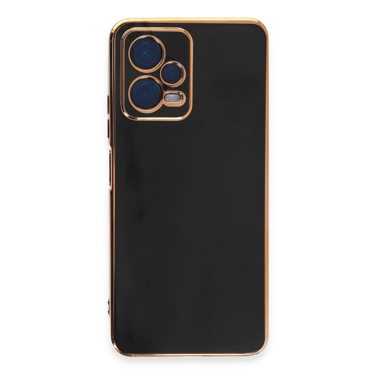 BUĞZ Xiaomi Redmi Note 12 Pro 5g Kılıf Volet Silikon - Siyah