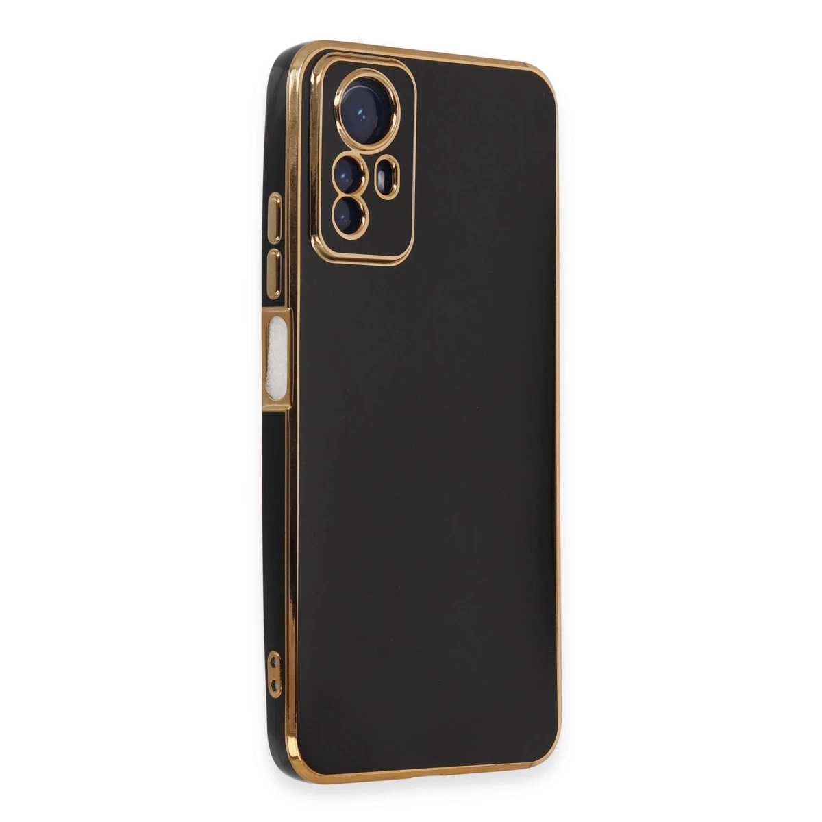 BUĞZ Xiaomi Redmi Note 12s Kılıf Volet Silikon - Siyah BUĞZ Xiaomi Redmi Note 12s Kılıf Volet Silikon - Siyah