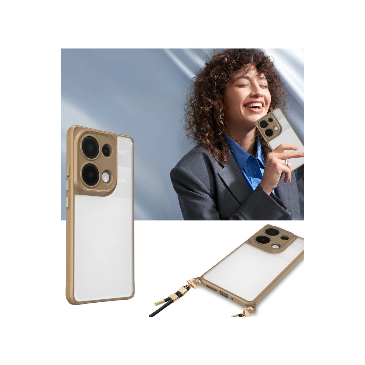 BUĞZ Xiaomi Redmi Note 13 Pro 4g Kılıf Penta Silikon Kılıf - Şeffaf BUĞZ Xiaomi Redmi Note 13 Pro 4g Kılıf Penta Silikon Kılıf - Şeffaf
