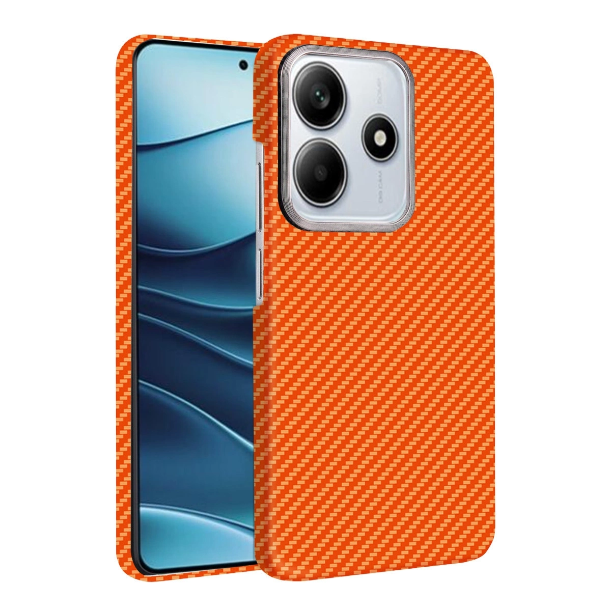 BUĞZ Xiaomi Redmi Note 14 Pro 4g Vega Magsafe Kapak - Turuncu