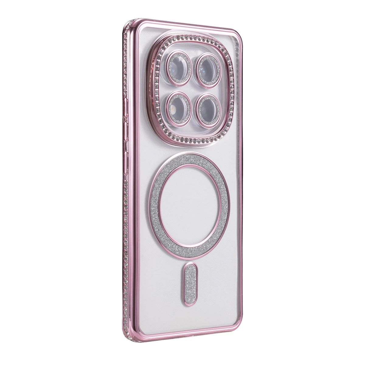 BUĞZ Xiaomi Redmi Note 14 Pro 5g Joke Simli Magneticsafe Kılıf - Pembe BUĞZ Xiaomi Redmi Note 14 Pro 5g Joke Simli Magneticsafe Kılıf - Pembe