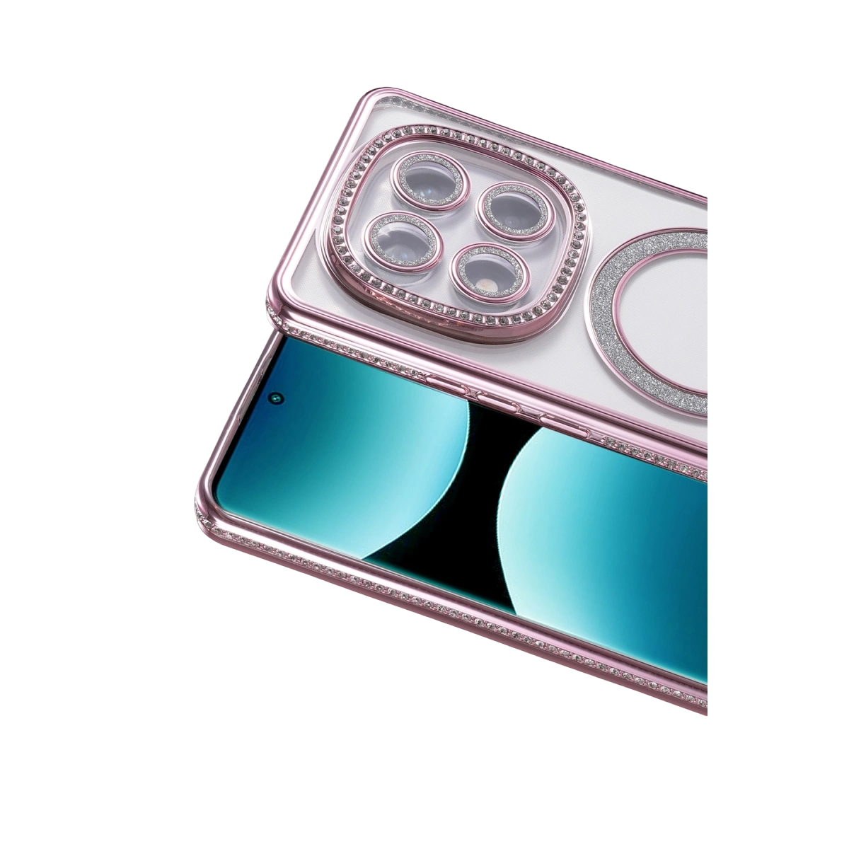 BUĞZ Xiaomi Redmi Note 15 Pro 4g Joke Simli Magneticsafe Kılıf - Pembe BUĞZ Xiaomi Redmi Note 15 Pro 4g Joke Simli Magneticsafe Kılıf - Pembe