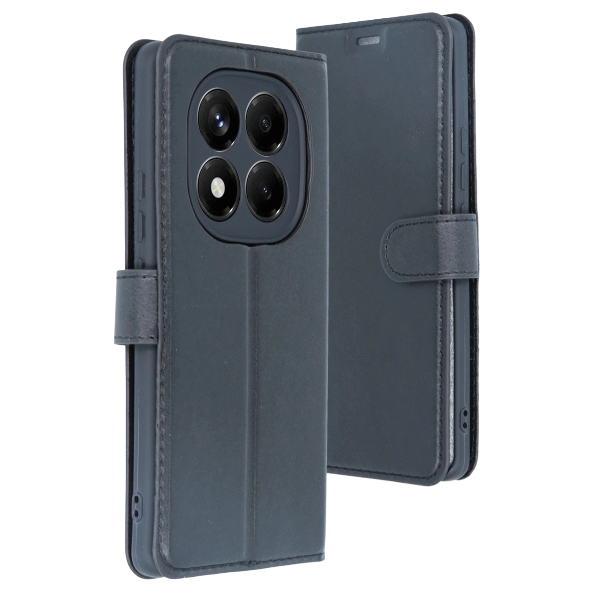 BUĞZ Xiaomi Redmi Note 15 Pro 4g Trend S Plus Kapaklı Kılıf - Siyah