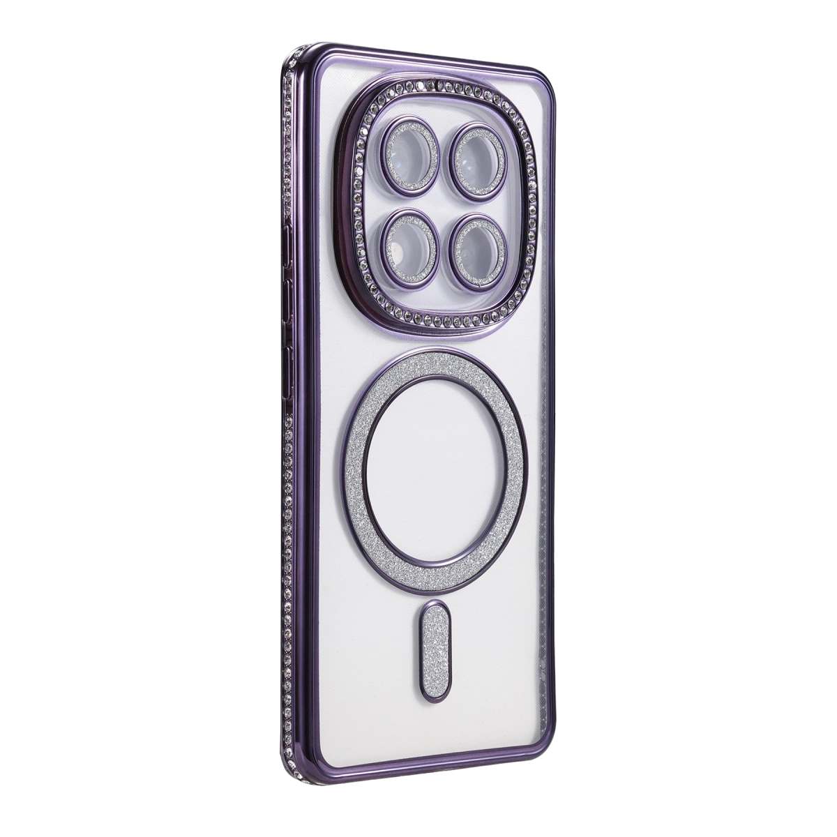 BUĞZ Xiaomi Redmi Note 15 Pro 5g Joke Simli Magneticsafe Kılıf - Derin Mor BUĞZ Xiaomi Redmi Note 15 Pro 5g Joke Simli Magneticsafe Kılıf - Derin Mor