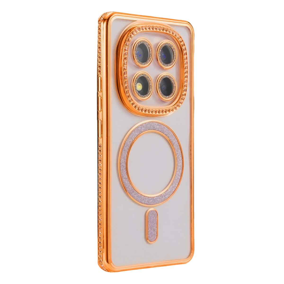 BUĞZ Xiaomi Redmi Note 15 Pro 5g Joke Simli Magneticsafe Kılıf - Turuncu BUĞZ Xiaomi Redmi Note 15 Pro 5g Joke Simli Magneticsafe Kılıf - Turuncu