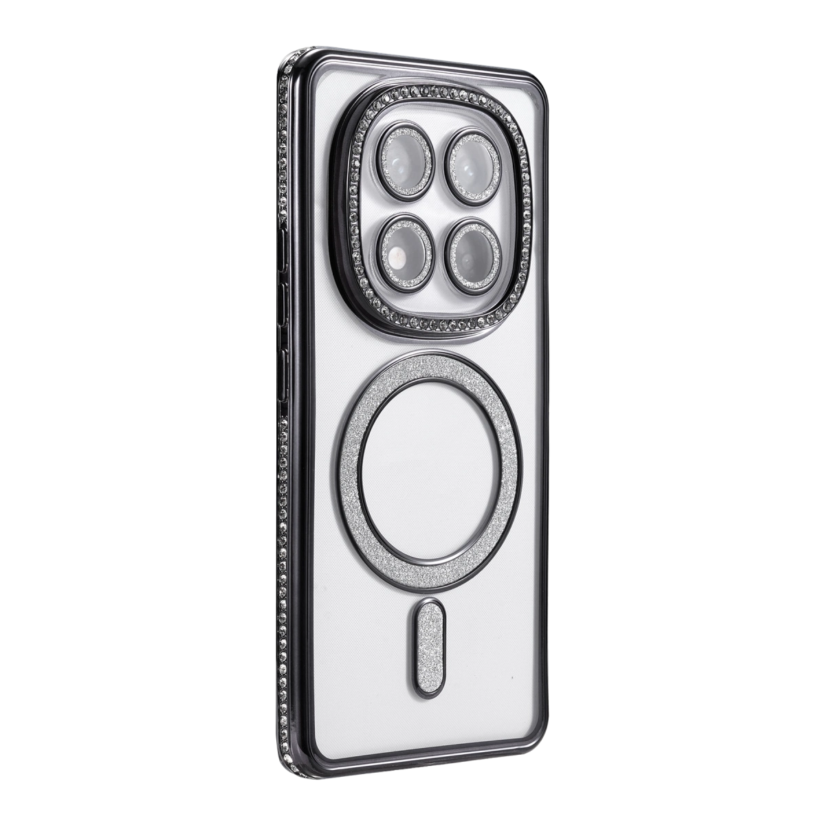 BUĞZ Xiaomi Redmi Note 15 Pro Plus 5g Joke Simli Magneticsafe Kılıf - Siyah BUĞZ Xiaomi Redmi Note 15 Pro Plus 5g Joke Simli Magneticsafe Kılıf - Siyah