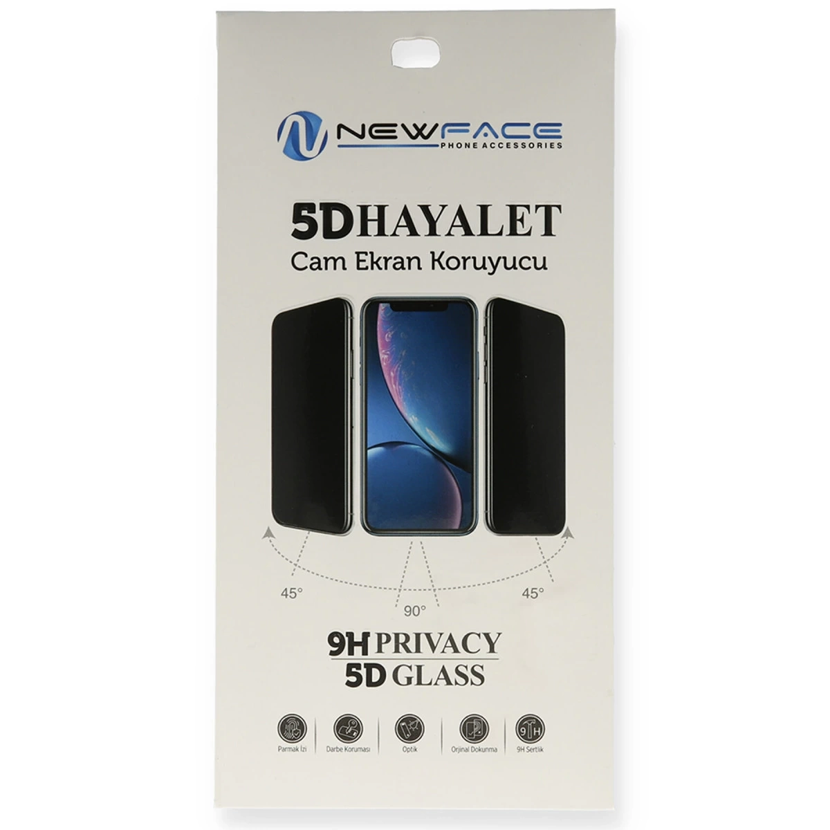 BUĞZ Xiaomi Redmi Note 8 5d Hayalet Cam Ekran Koruyucu