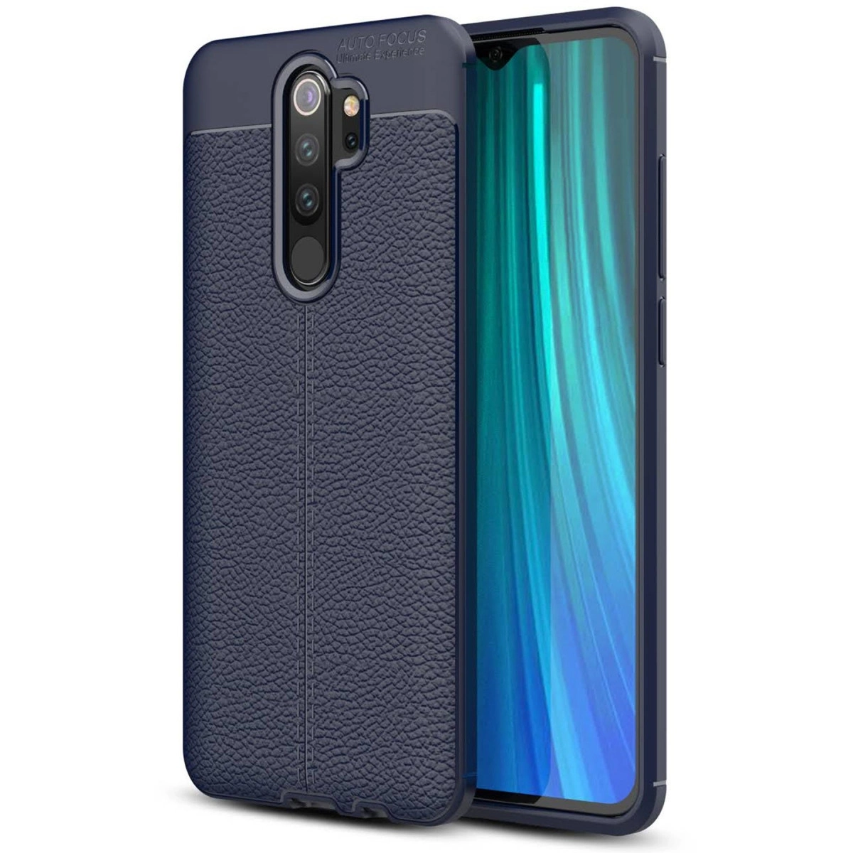 BUĞZ Xiaomi Redmi Note 8 Pro Kılıf Auto Focus Kapak - Lacivert