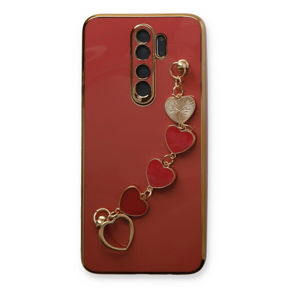 BUĞZ Xiaomi Redmi Note 8 Pro Kılıf Esila Silikon - Kırmızı BUĞZ Xiaomi Redmi Note 8 Pro Kılıf Esila Silikon - Kırmızı