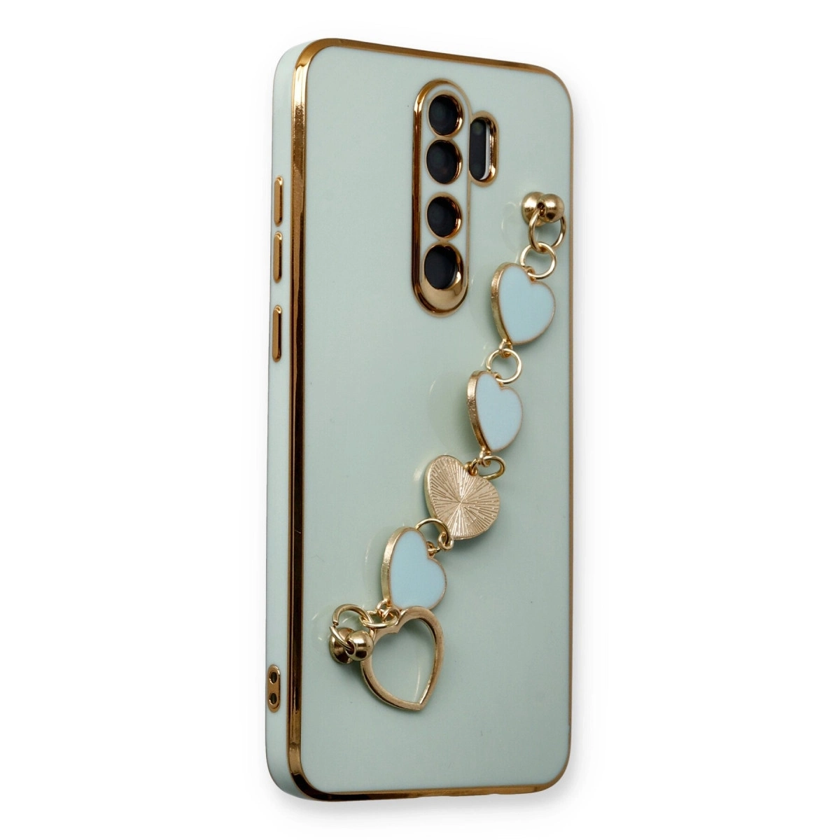 BUĞZ Xiaomi Redmi Note 8 Pro Kılıf Esila Silikon - Su Yeşili