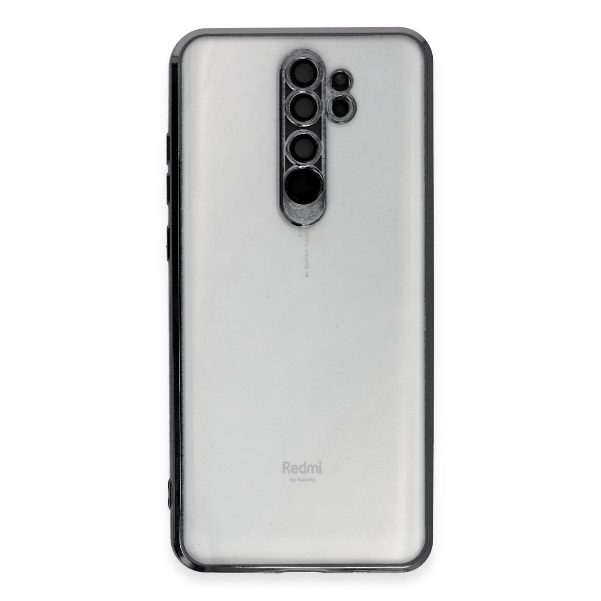 BUĞZ Xiaomi Redmi Note 8 Pro Kılıf Razer Lensli Silikon - Siyah BUĞZ Xiaomi Redmi Note 8 Pro Kılıf Razer Lensli Silikon - Siyah