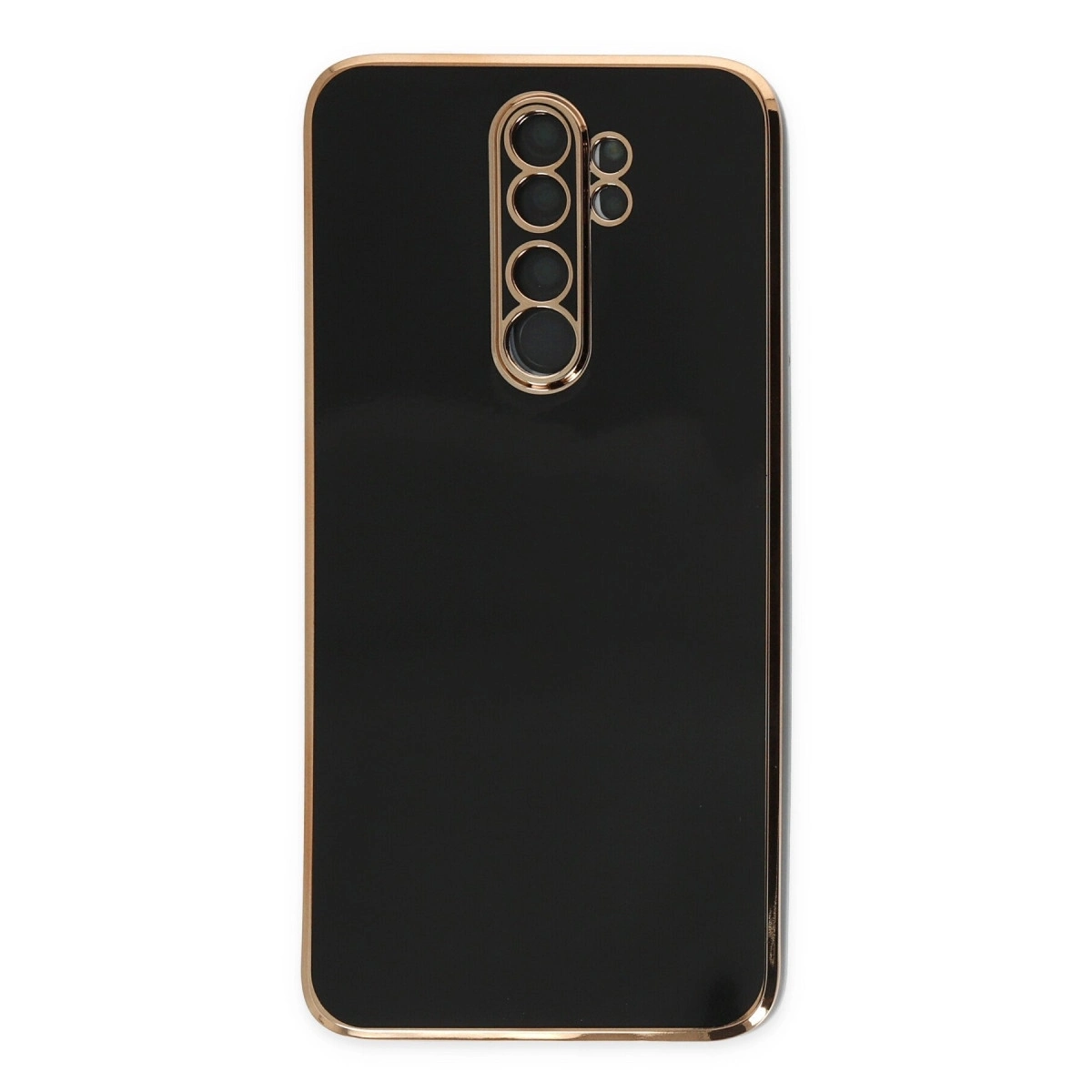 BUĞZ Xiaomi Redmi Note 8 Pro Kılıf Volet Silikon - Siyah