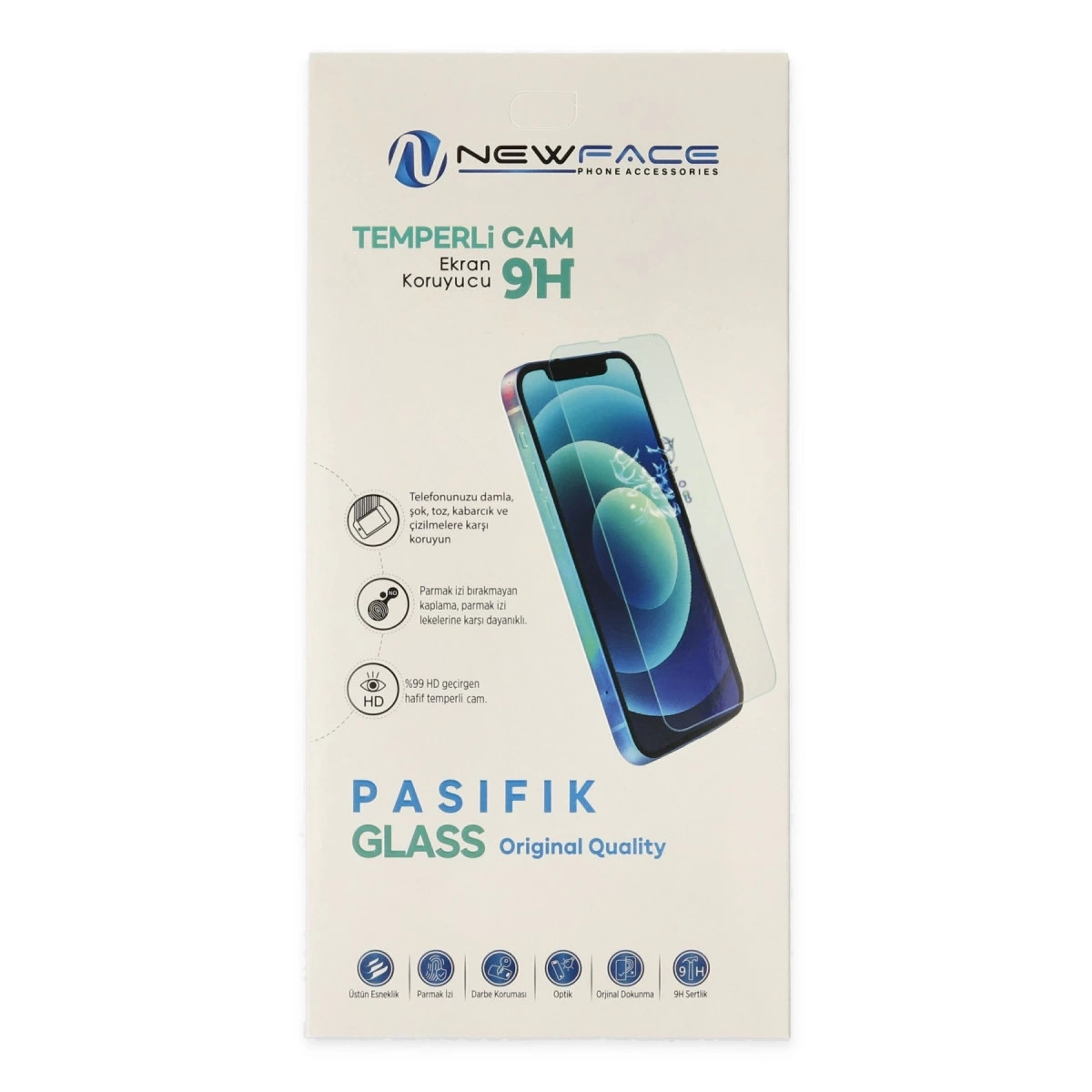 BUĞZ Xiaomi Redmi Note 8 Pro Pasifik Cam Ekran Koruyucu
