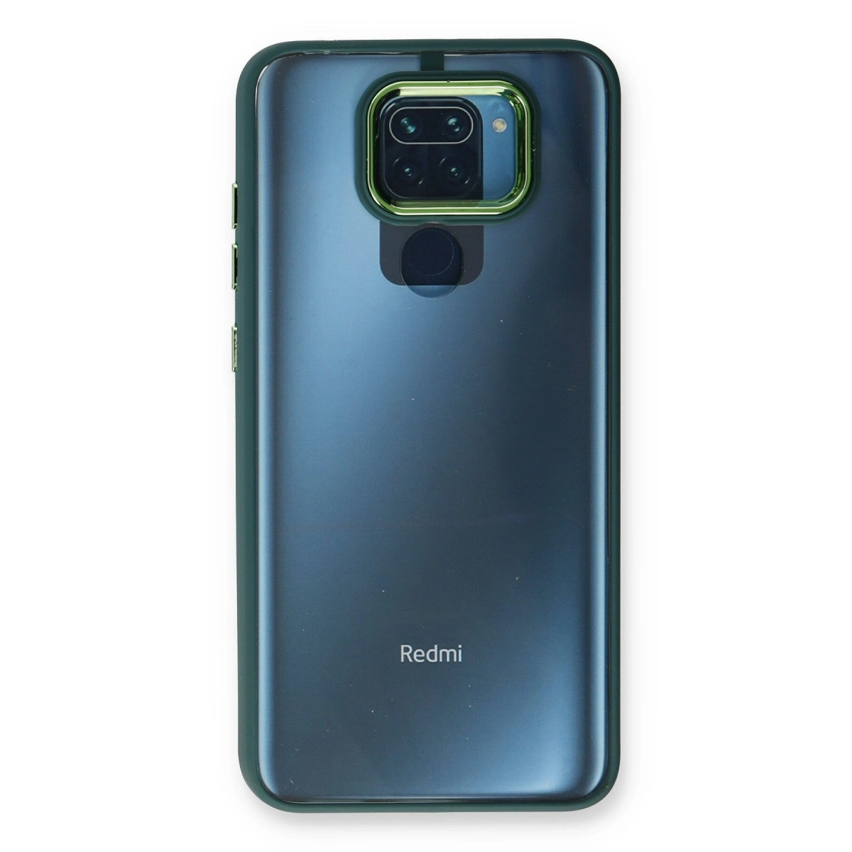 BUĞZ Xiaomi Redmi Note 9 Kılıf Dora Kapak - Haki Yeşil