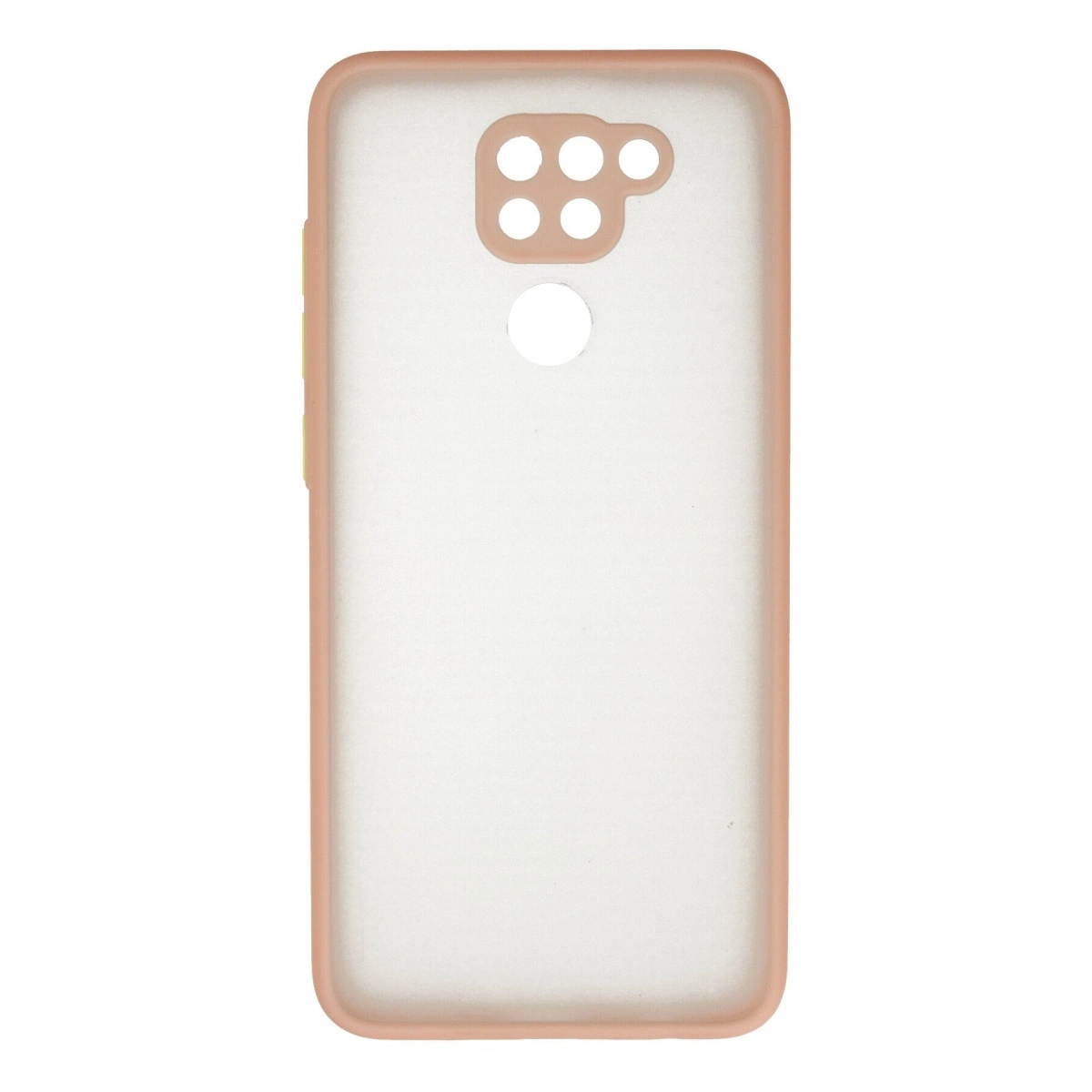 BUĞZ Xiaomi Redmi Note 9 Kılıf Montreal Silikon Kapak - Pembe