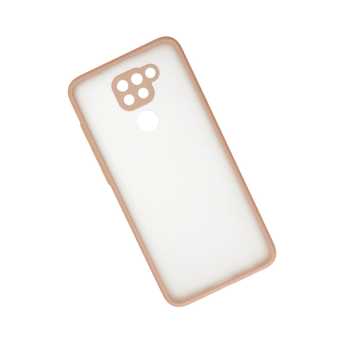 BUĞZ Xiaomi Redmi Note 9 Kılıf Montreal Silikon Kapak - Pembe