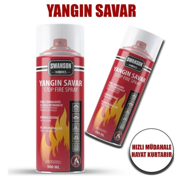 BUĞZ YANGIN SAVAR TÜPÜ SPREY