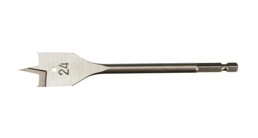 BUĞZ Yaprak Tip Ahşap Matkap Ucu 22x405mm - Hex Saplı