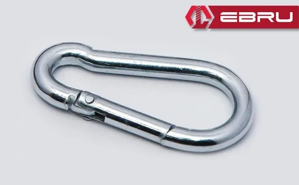 BUĞZ Yaylı Karabina, Çengel, Kanca 12mm - 10 Adet