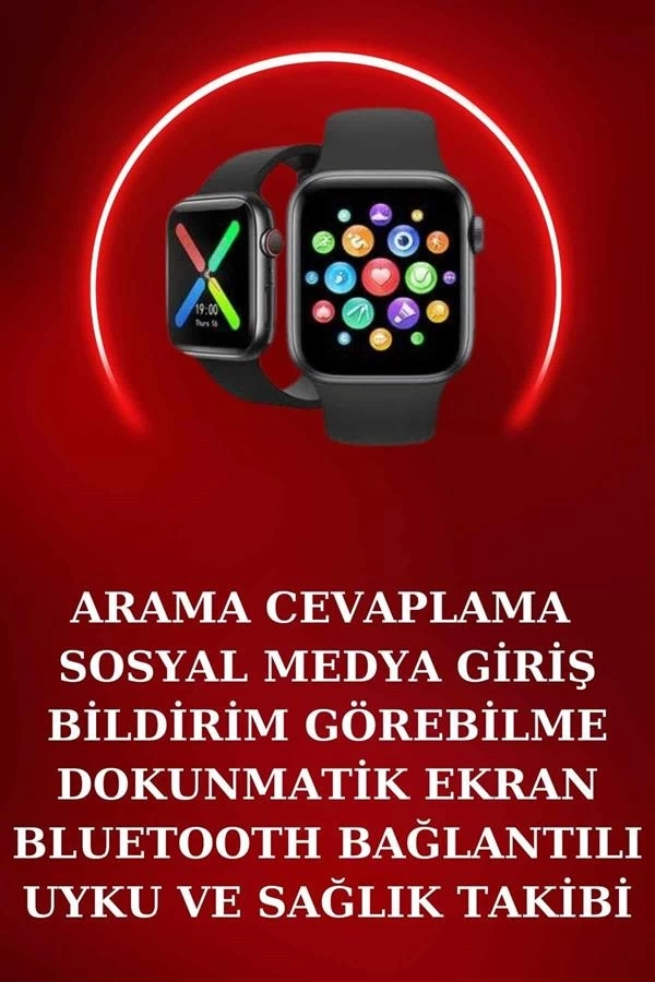 BUĞZ Yeni Nesil Akıllı Saat ve Ucuz Kaliteli Bluetooth Kablosuz Kulaklık Amoled Ekran