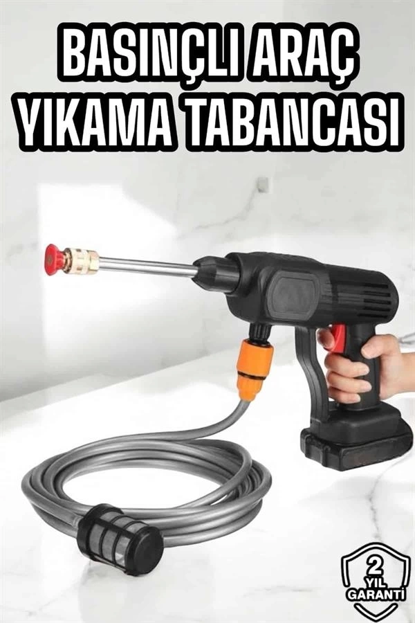 BUĞZ Yeni Nesil Araç Yıkama Şarjlı Tabancası Basınçlı Su Hazneli BUĞZ Yeni Nesil Araç Yıkama Şarjlı Tabancası Basınçlı Su Hazneli