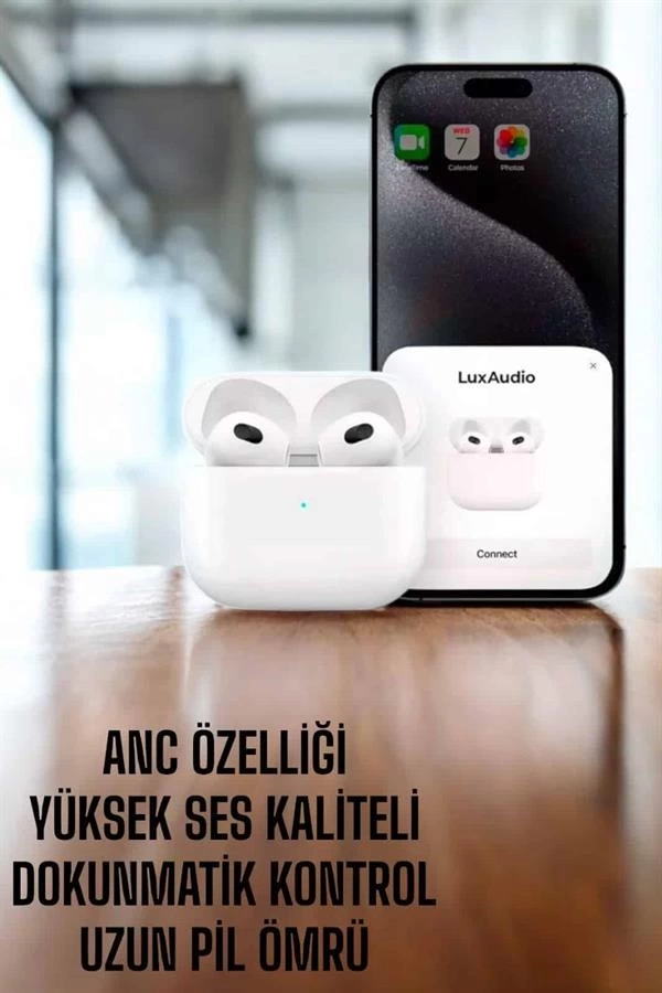 BUĞZ Yeni Nesil Bluetooth Kulaklık ANC Özelliği Yüksek Ses Kaliteli