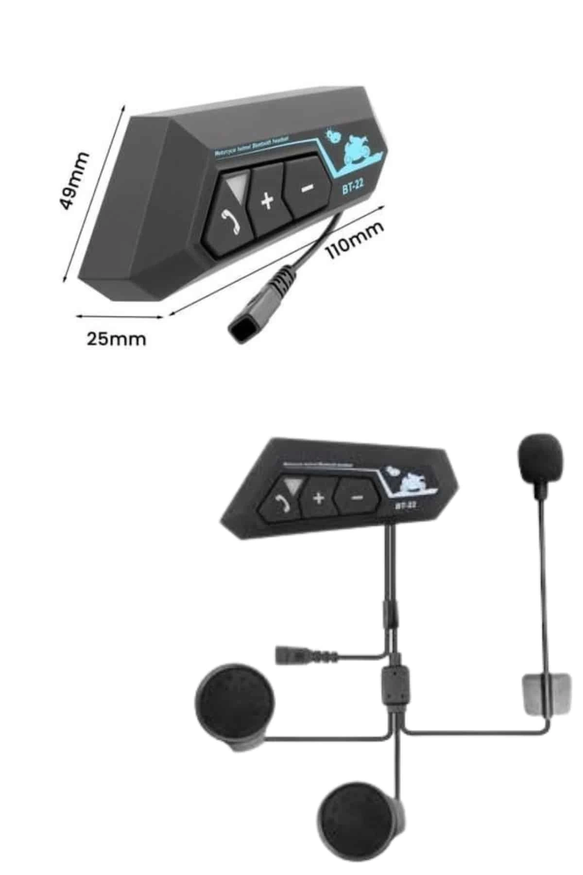 BUĞZ Yeni Nesil Dinleme Ve Konuşma Özellikli Intercom Kask Kulaklığı 5.0 Bluetooth BUĞZ Yeni Nesil Dinleme Ve Konuşma Özellikli Intercom Kask Kulaklığı 5.0 Bluetooth