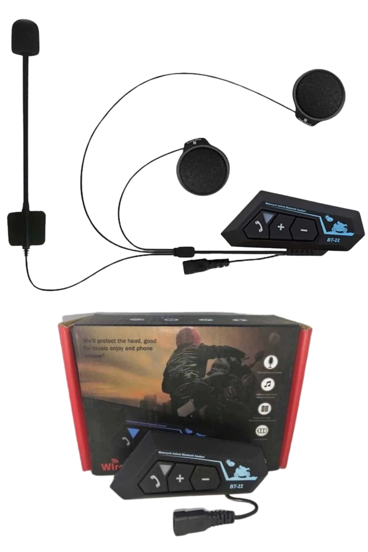 BUĞZ Yeni Nesil Dinleme Ve Konuşma Özellikli Intercom Kask Kulaklığı 5.0 Bluetooth BUĞZ Yeni Nesil Dinleme Ve Konuşma Özellikli Intercom Kask Kulaklığı 5.0 Bluetooth