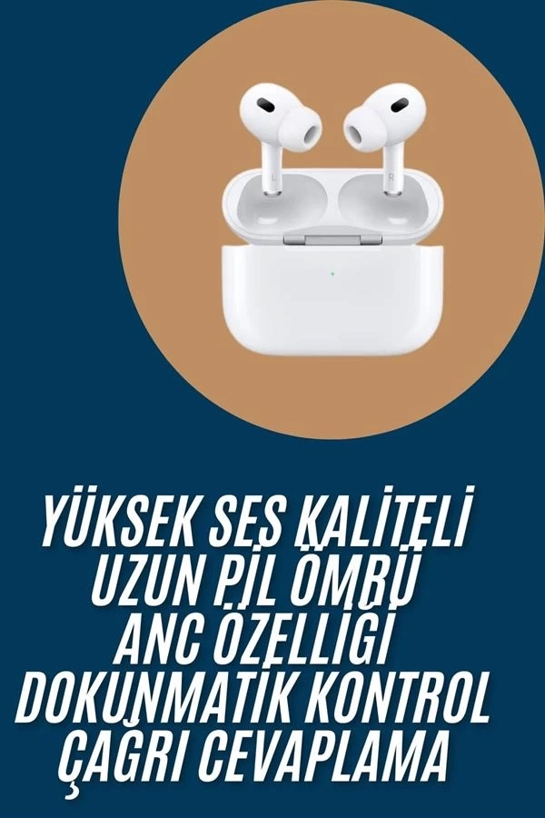 BUĞZ Yeni Nesil Pro Bluetooth Kulaklık Android ve İOS Uyumlu Dokunmatik Kontrol