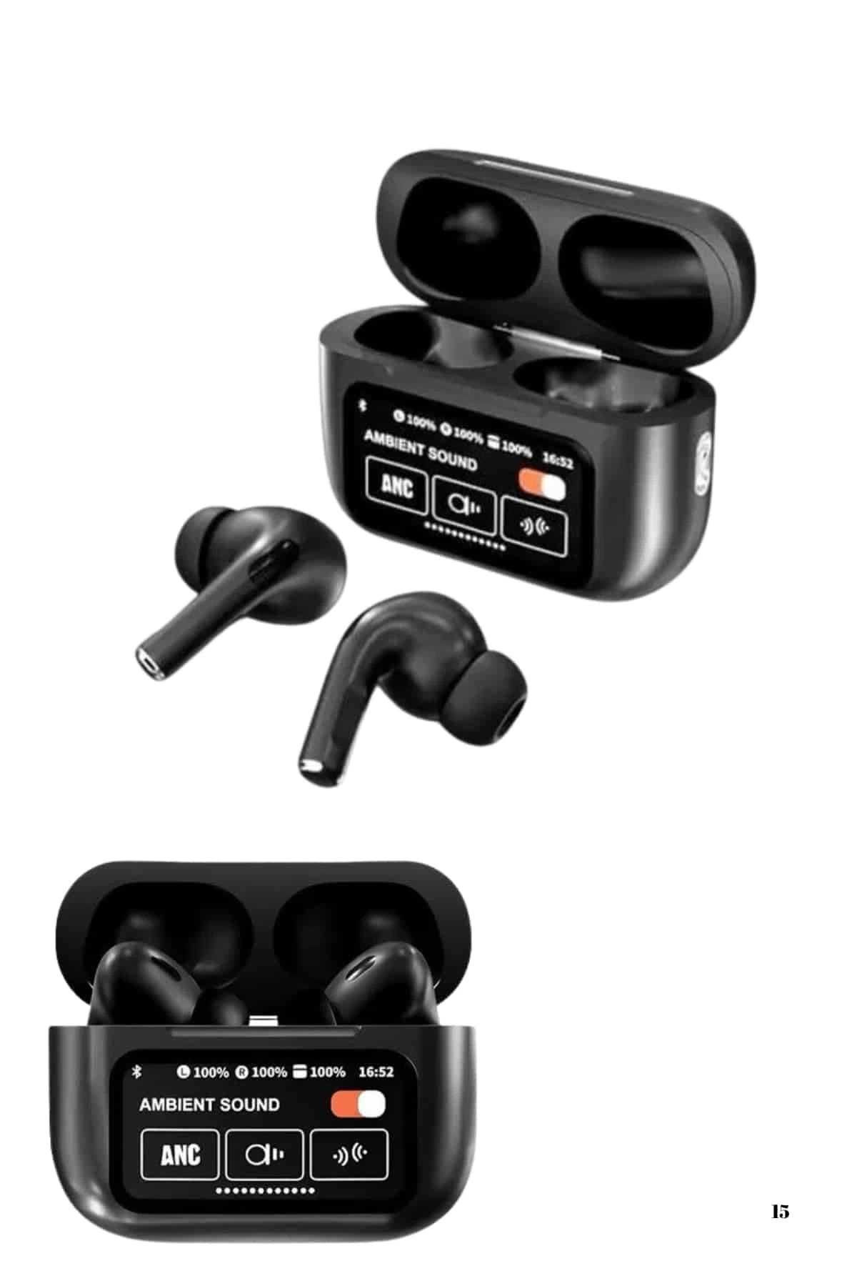 BUĞZ Yeni Nesil Pro Ekranlı Bluetooth Kulaklık 5.0 Bluetooth