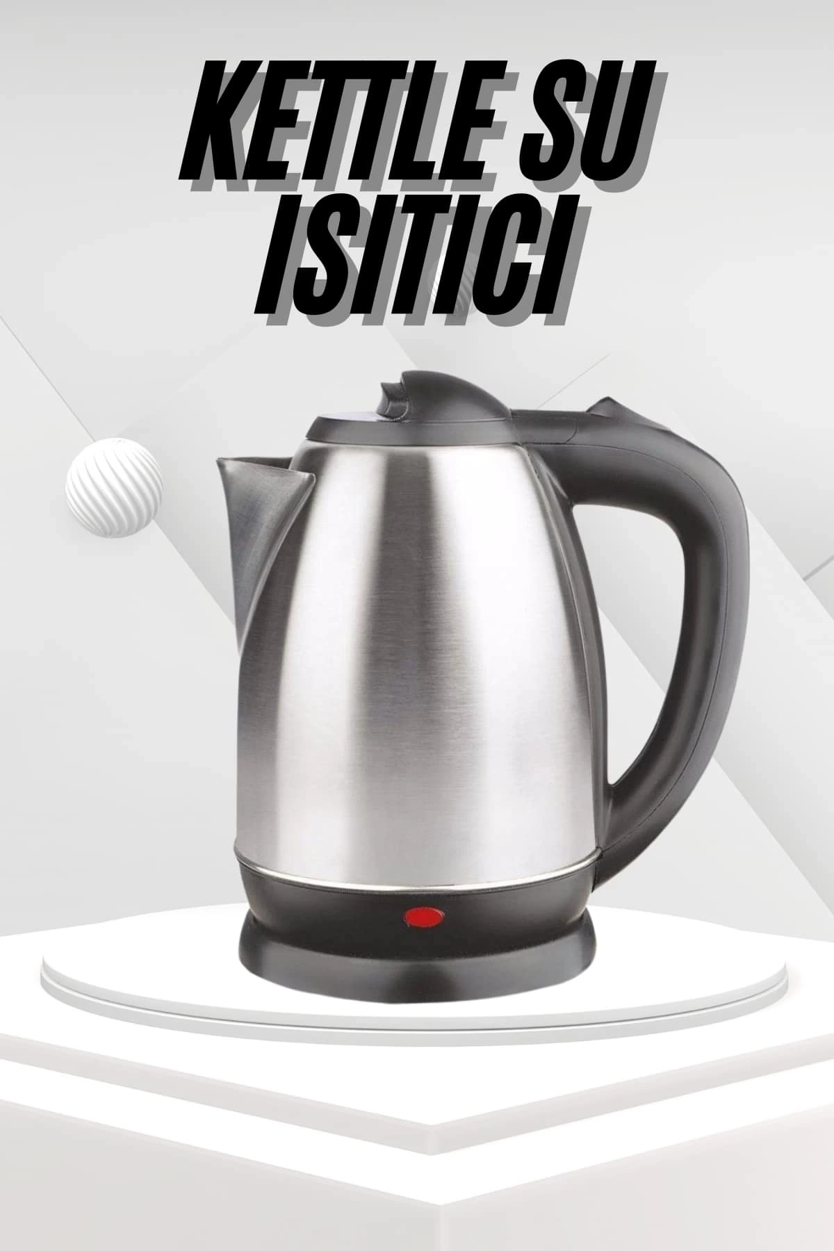 BUĞZ Yeni Nesil Saplı Uzun Ömürlü Paslanmaz Çelik Su Isıtıcı Kettle