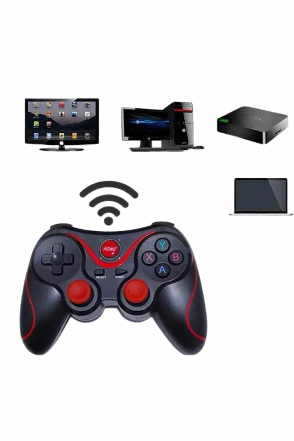 BUĞZ Yeni Nesil X3 Gamepad Android Uyumlu Telefon Tutucu Özellikli Joystick
