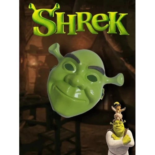BUĞZ Yeşil Shrek Maskesi