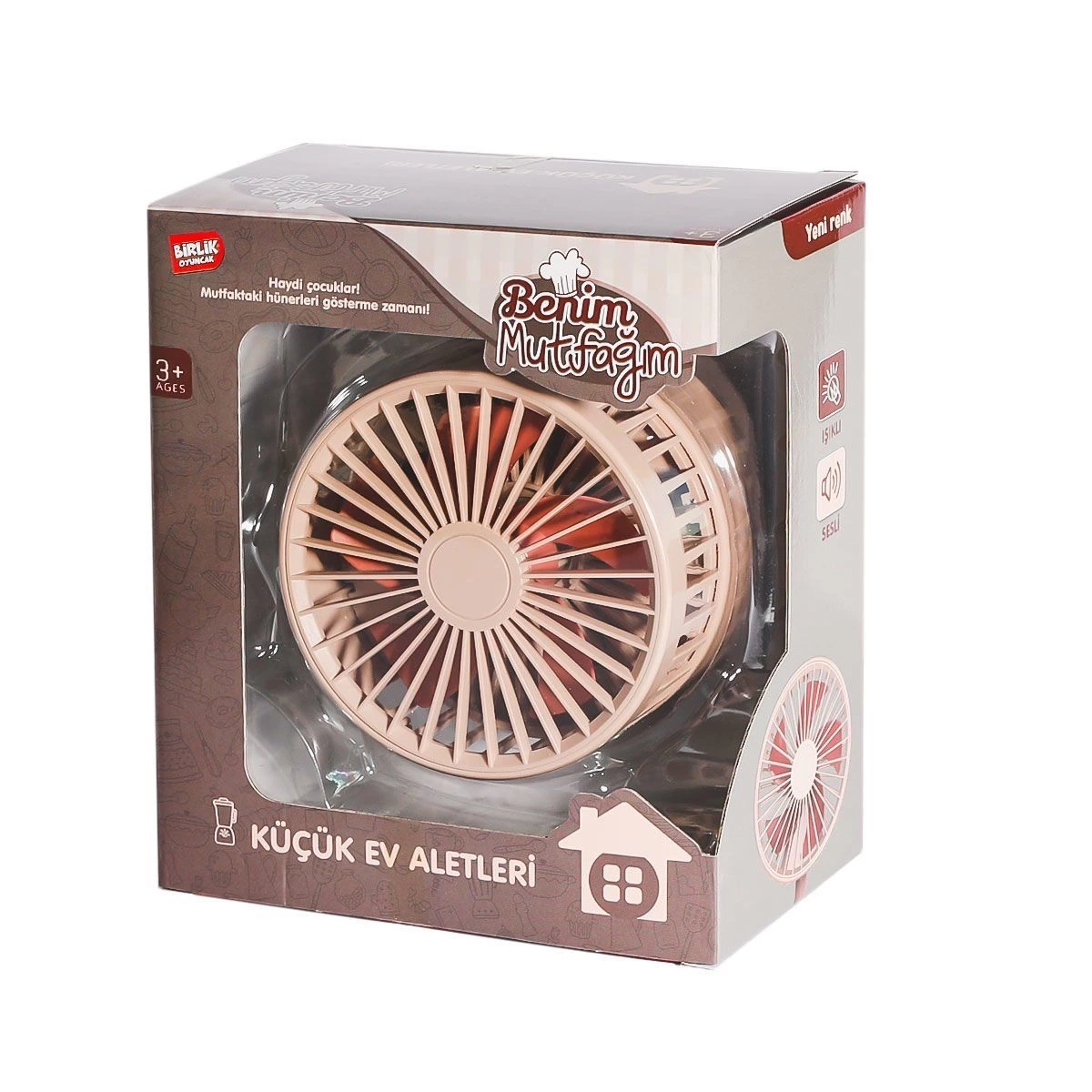 BUĞZ YH129-8H Sesli ve Işıklı Vantilatör
