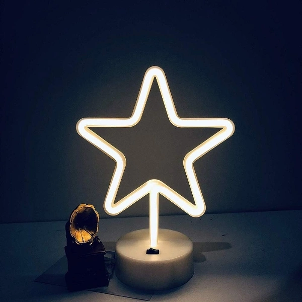 BUĞZ Yıldız Neon LED Lamba