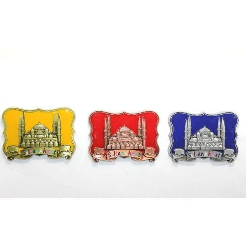 BUĞZ Yöresel Sultanahmet Magnet Kare Tasarım BUĞZ Yöresel Sultanahmet Magnet Kare Tasarım