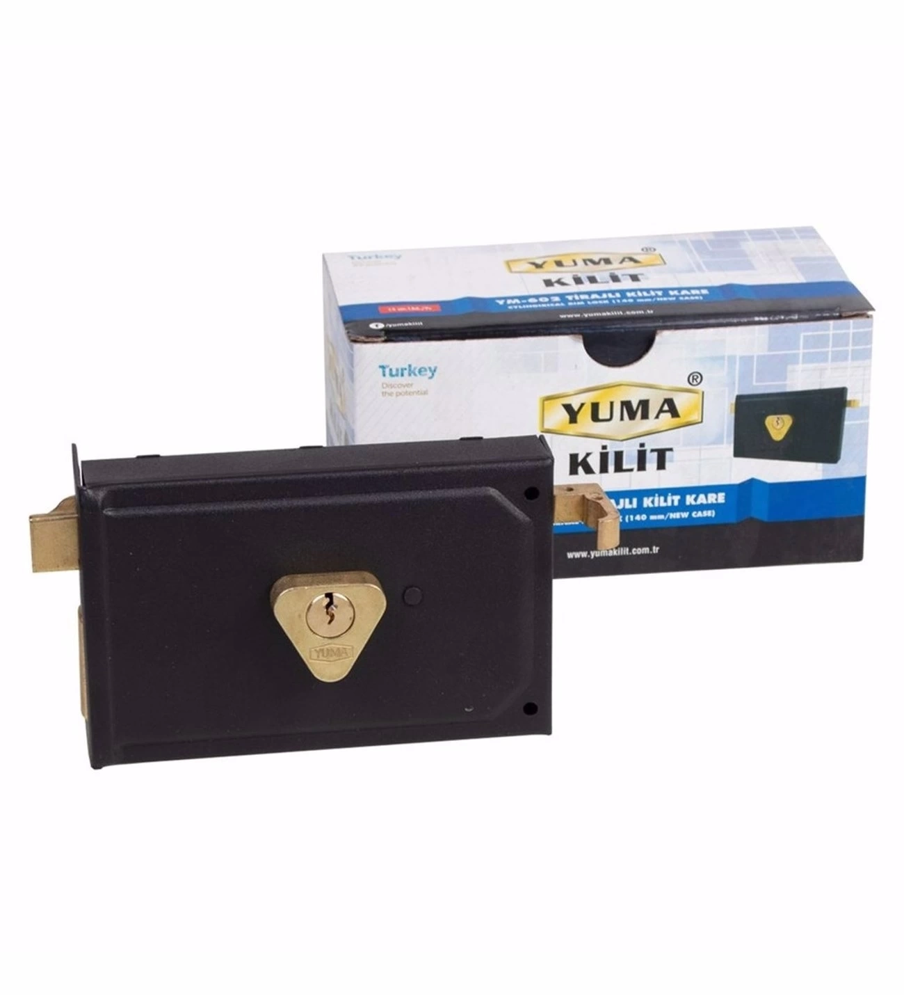 BUĞZ Yuma 14 Cm Trajlı Kilit Kare Ym-602