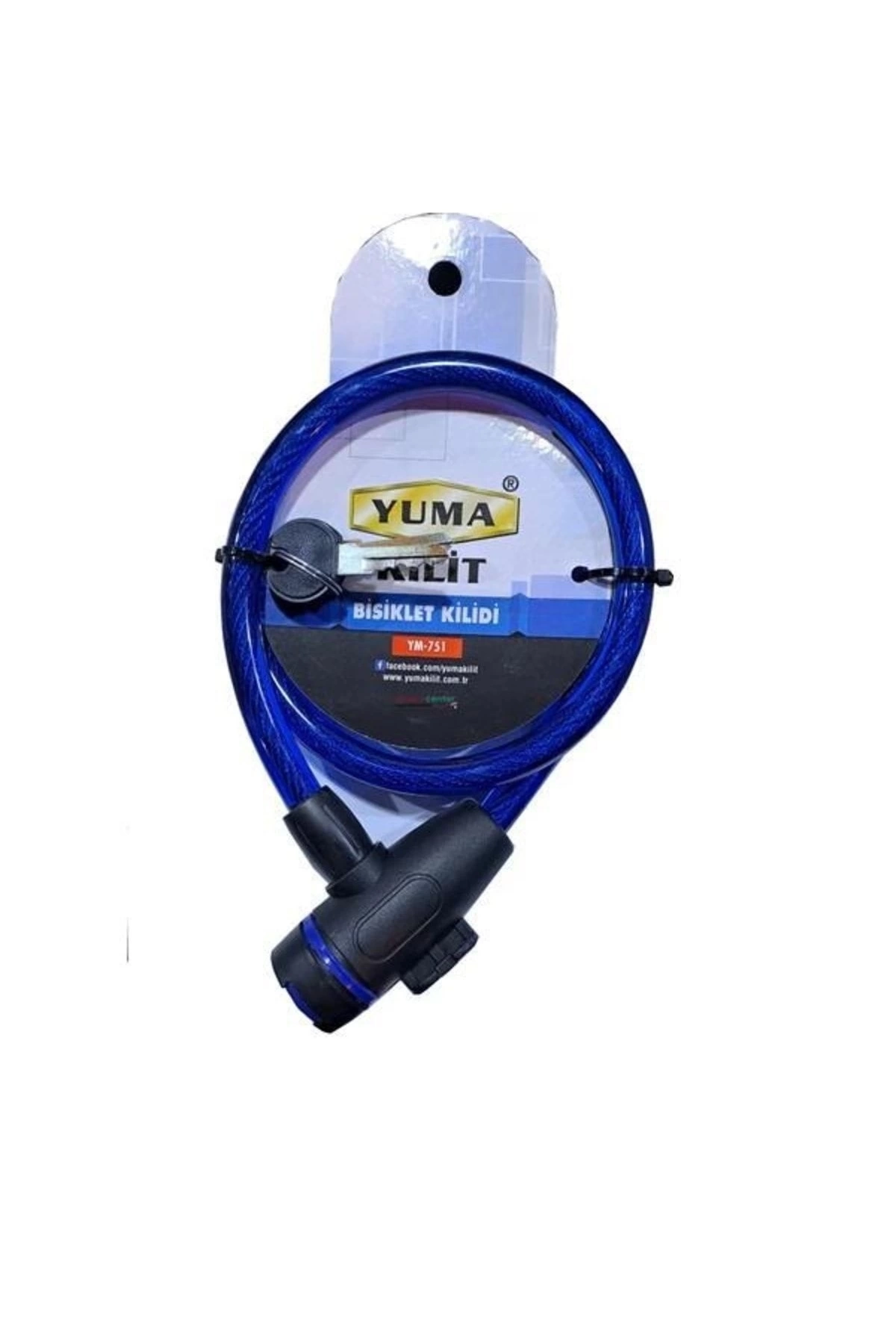 BUĞZ Yuma Ym-751 80 Cm 12 Mm Bisiklet Kilidi