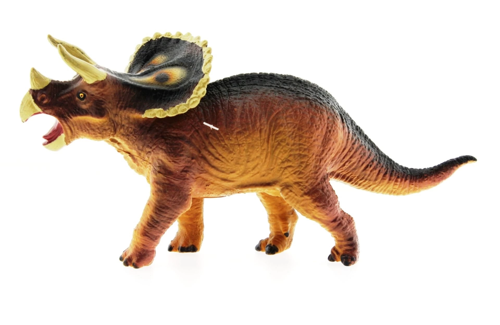 BUĞZ Yumuşak Plastik Dinozor Figür - Triceratops