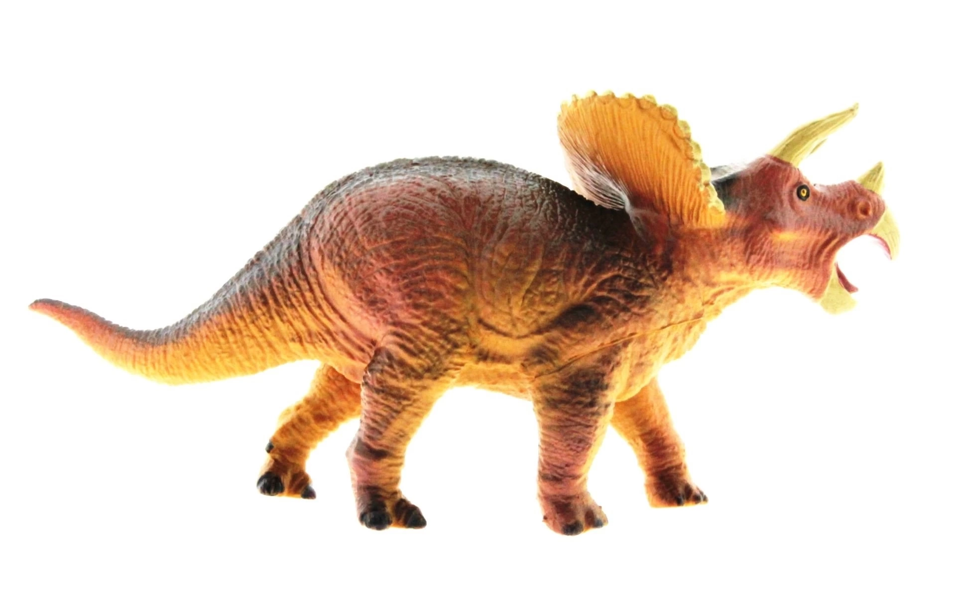 BUĞZ Yumuşak Plastik Dinozor Figür - Triceratops