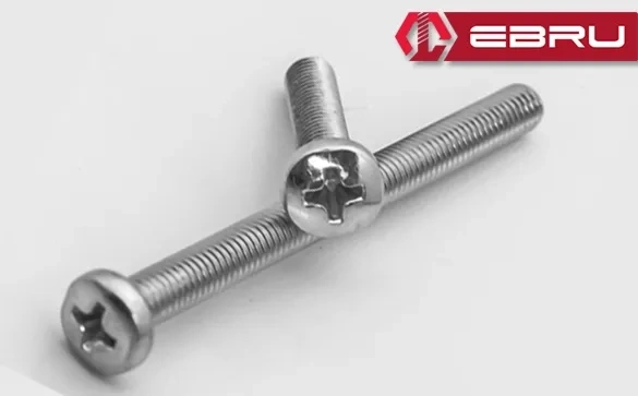 BUĞZ Yuvarlak Yıldız Başlı Ysb Civata M6x80 - 100 Adet