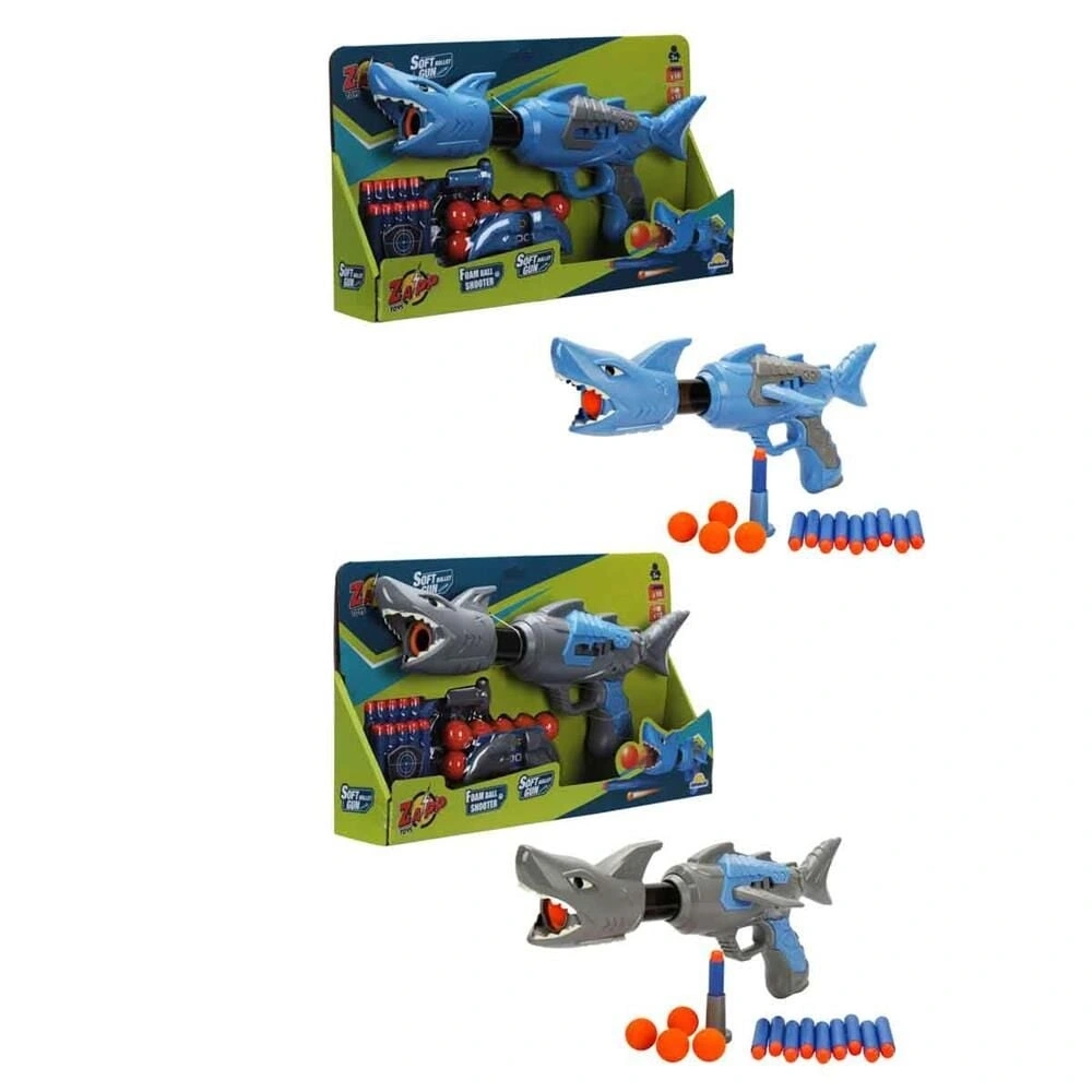 BUĞZ ZAP SİLAH SÜNGER TOP ATAN SHARK 2İN 10TOP