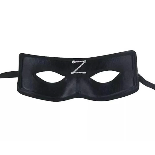 BUĞZ Zorro Maskesi Z Baskılı Lastikli BUĞZ Zorro Maskesi Z Baskılı Lastikli