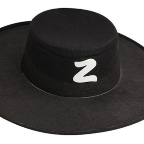 BUĞZ Zorro Şapka Maske Set Yetişkin