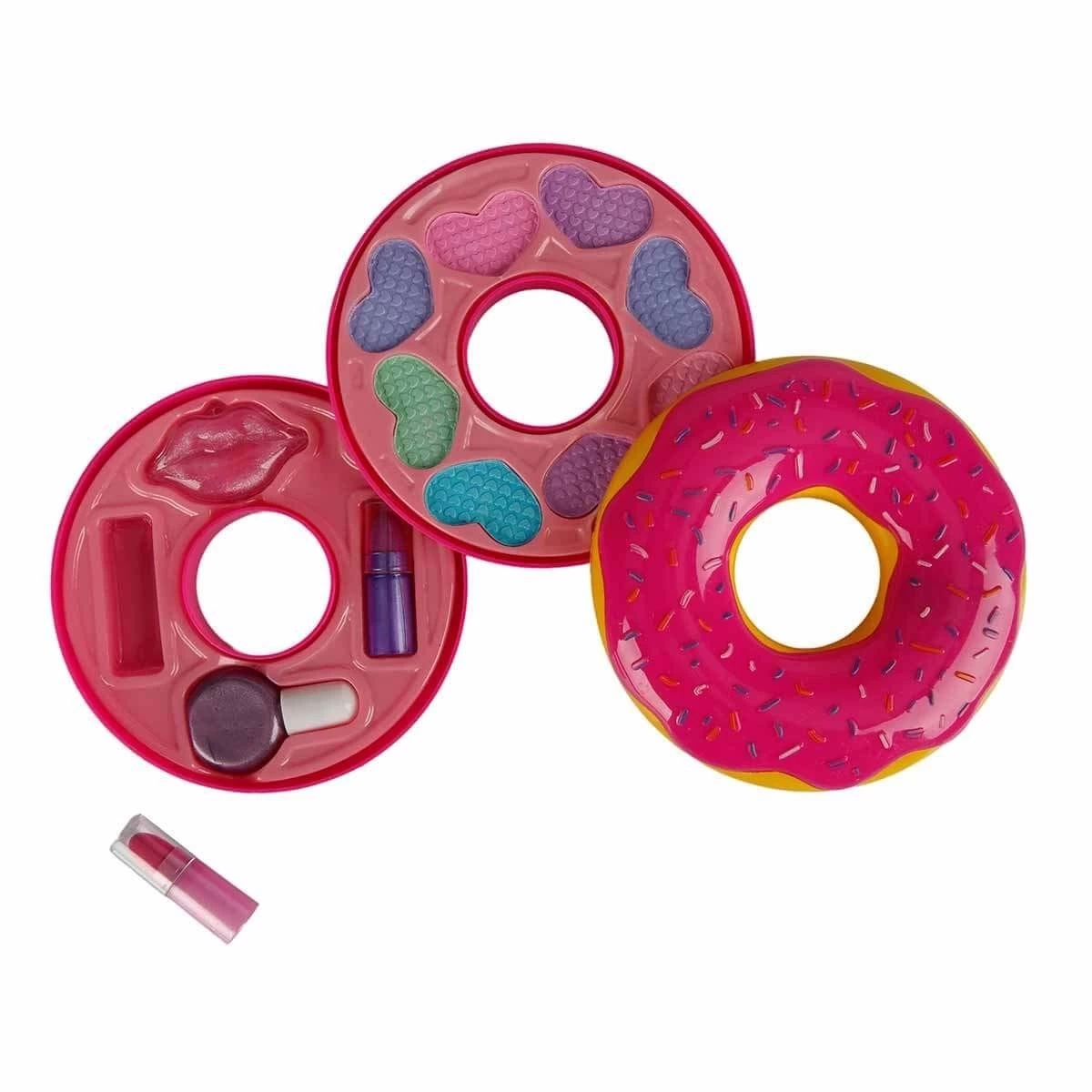 BUĞZ Donut Şekilli 2 Katlı Makyaj Güzellik Seti - S00002596 BUĞZ Donut Şekilli 2 Katlı Makyaj Güzellik Seti - S00002596