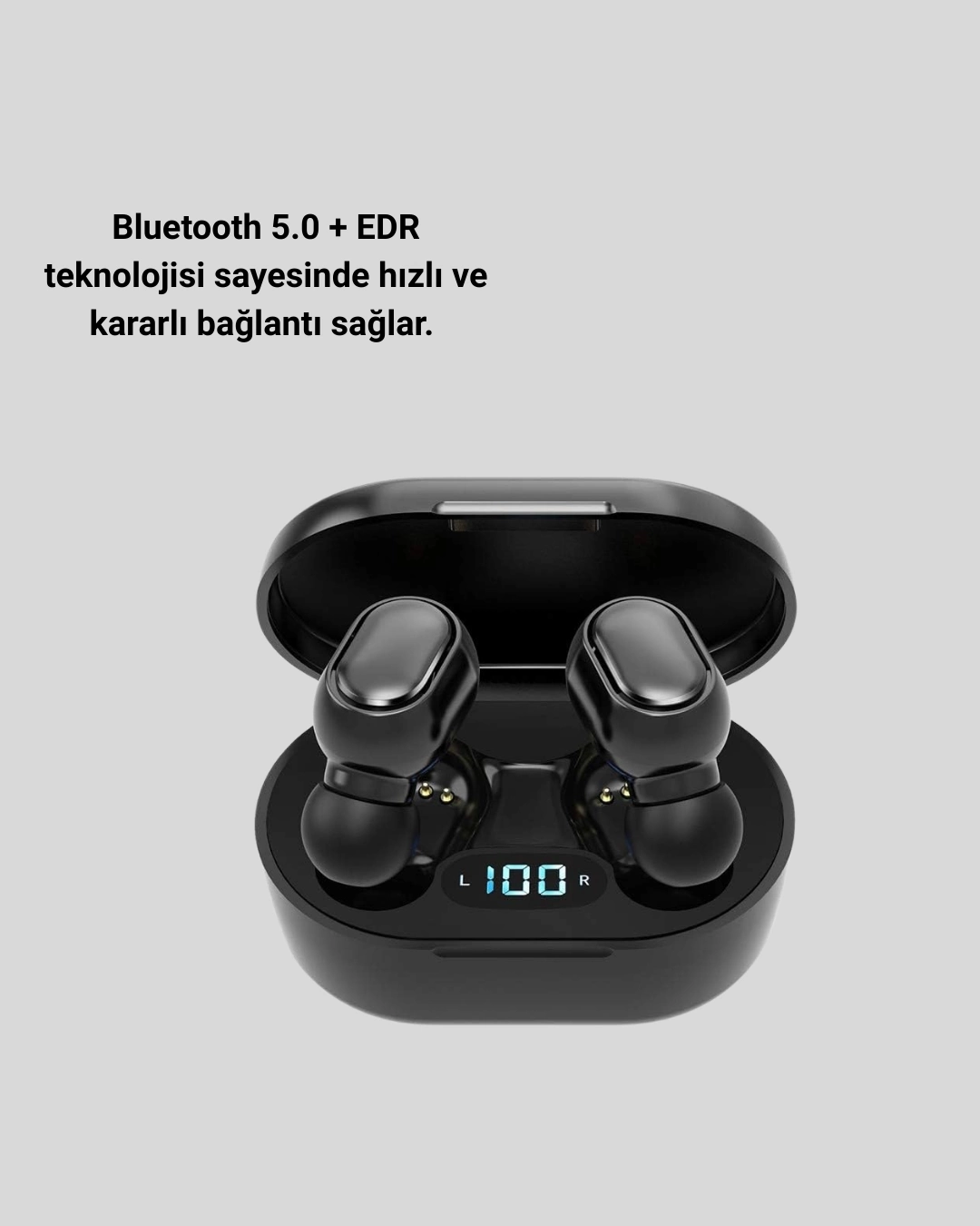BUĞZ iOS ve Android Uyumlu Bluetooth 5.0 Kulaklık