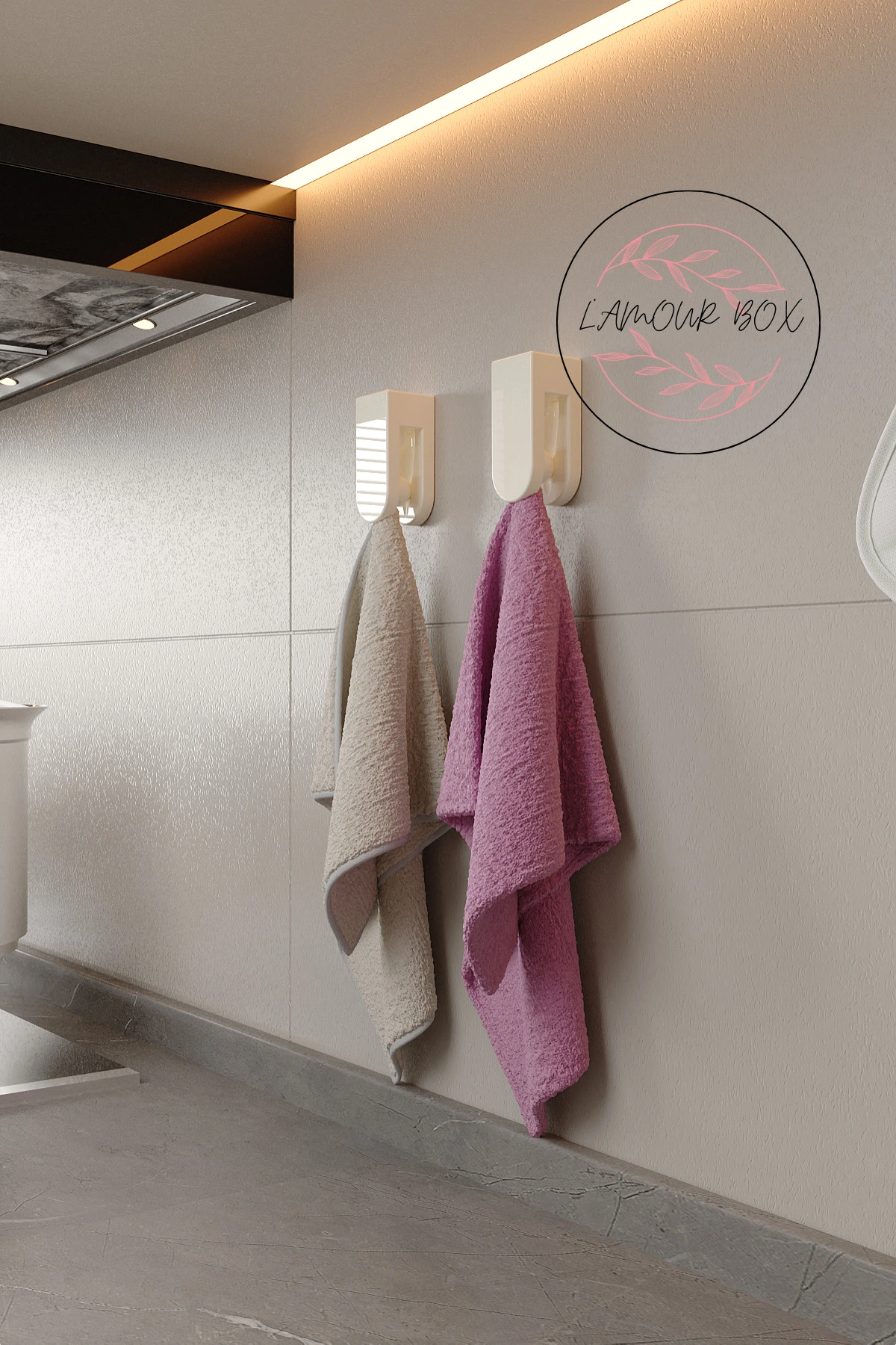 Banyo Askılığı AKILLI ASKI - Sihirli Askı 2 ADET